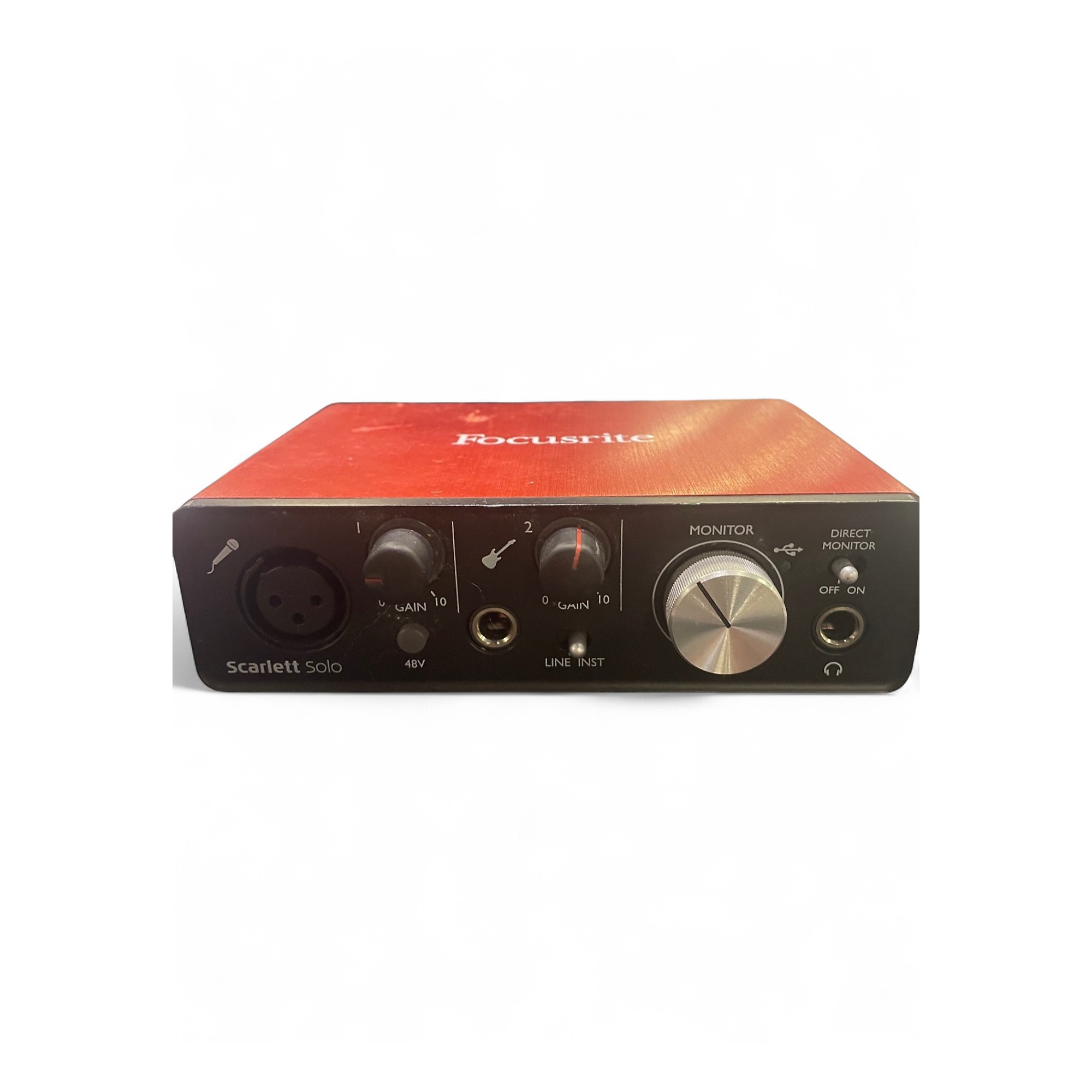 Used Focusrite Scarlett Solo Gen 2 Audio Interface | Guitar