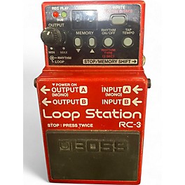 Used BOSS RC3 Loop Station Pedal