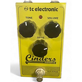 Used TC Electronic Cinders Overdrive Effect Pedal