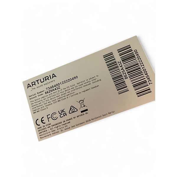 Used Arturia Keylab MKII 61 Key MIDI Controller