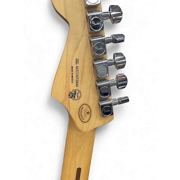 Used 2021 Fender Player Plus Stratocaster Plus Top HSS Greenburst Solid Body Electric Guitar