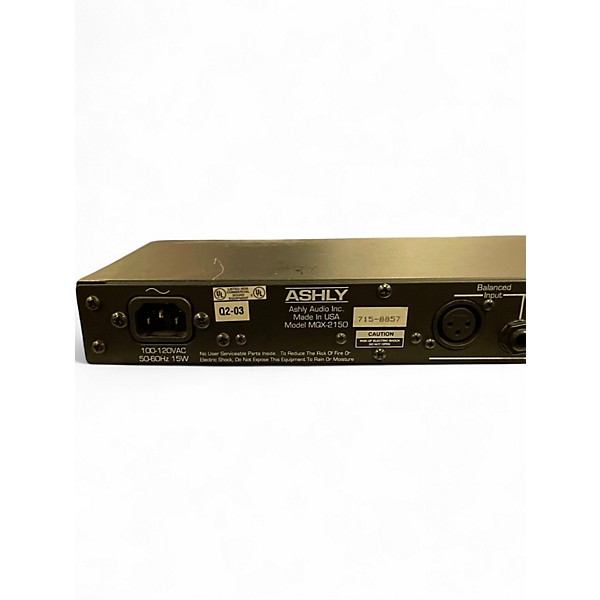 Used Ashly Audio MQX2150 Equalizer