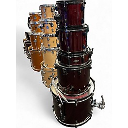 Used Sound Percussion Labs 5 Piece Kicker  Red Drum Kit