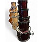 Used Sound Percussion Labs 5 Piece Kicker  Red Drum Kit