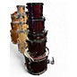 Used Sound Percussion Labs 5 Piece Kicker  Red Drum Kit