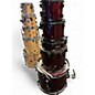 Used Sound Percussion Labs 5 Piece Kicker  Red Drum Kit