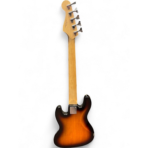 Used Squier Affinity Jazz Bass V 5 String 2 Color Sunburst Electric Bass Guitar