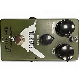 Used Wren And Cuff YOUR FACE ARMY GREEN Effect Pedal