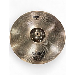Used SABIAN 18in B8X Crash Ride Cymbal