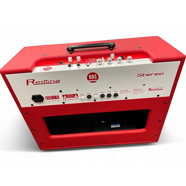 Used VHT REDLINE 80S 80W Stereo Combo Amp Red Guitar Combo Amp Guitar Cabinet