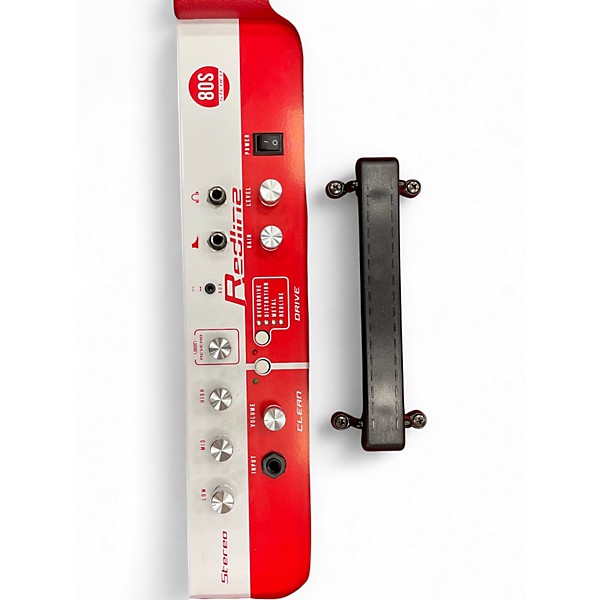 Used VHT REDLINE 80S 80W Stereo Combo Amp Red Guitar Combo Amp Guitar Cabinet