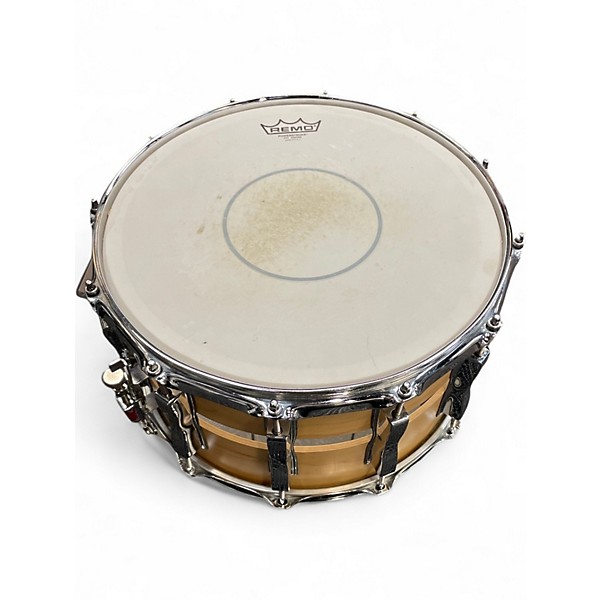 Used Ludwig 14X8 maple coliseum Natural maple Drum