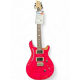 Used PRS SE Custom 24 PINK Solid Body Electric Guitar