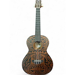 Used Luna UKE TRIBAL TENOR MAHOGANY Ukulele