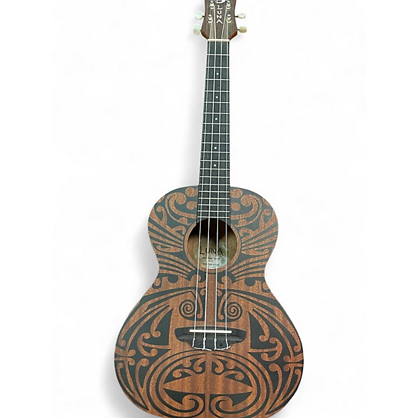 Used Luna UKE TRIBAL TENOR MAHOGANY Ukulele
