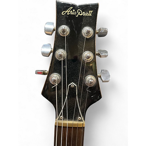 Used Aria PRO II TS 600 NATURAL WOOD Solid Body Electric Guitar