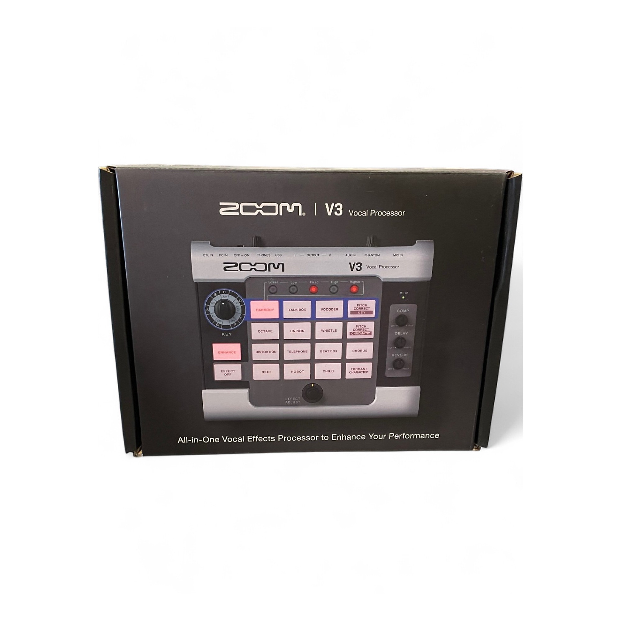 その他 ZOOM V3 Vocal Processor Amazon.com: Zoom V3 Vocal Processor, Vocal Effects Pedal, 3