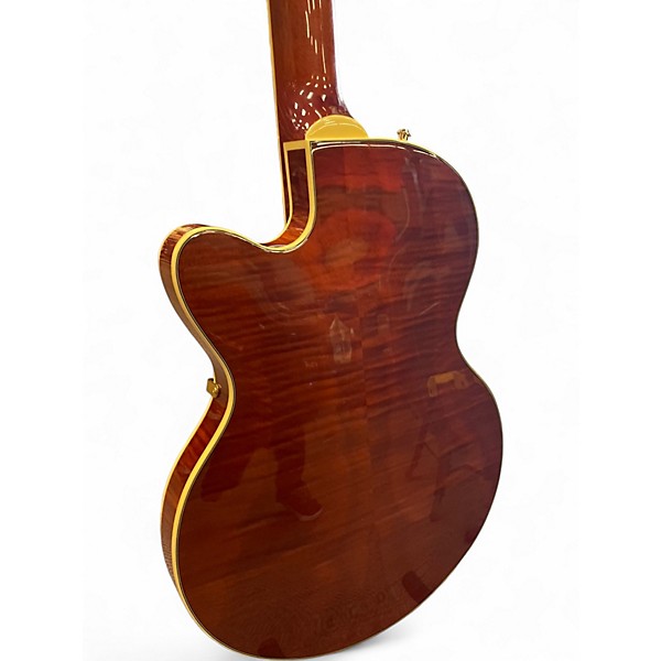 Used Gretsch Guitars BROADCASTER JR FLAMED ORANGE Hollow Body Electric Guitar