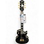 Used Epiphone Les Paul Custom Black Solid Body Electric Guitar thumbnail