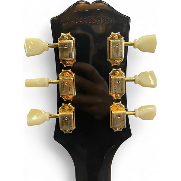 Used Epiphone Les Paul Custom Black Solid Body Electric Guitar