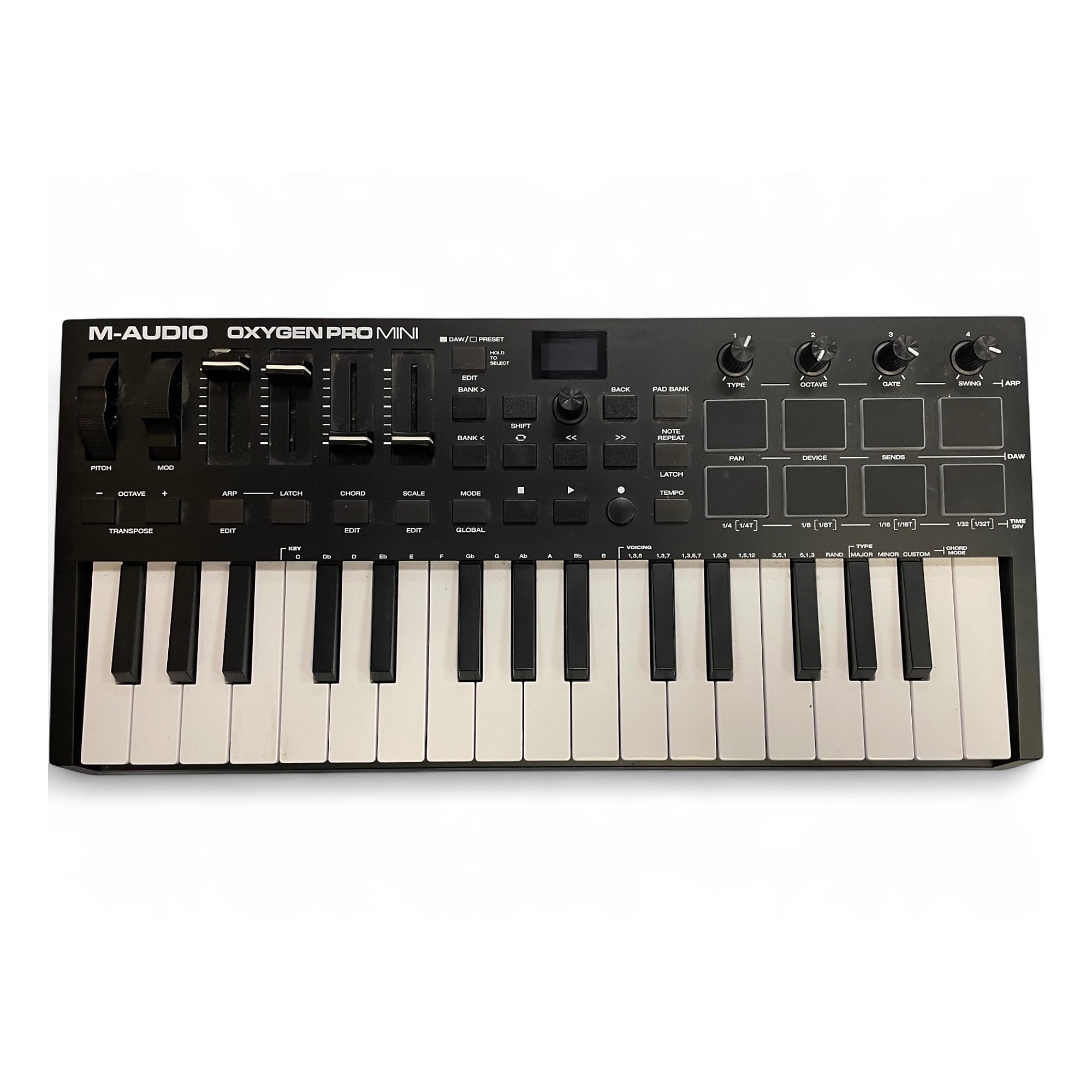 DTM・DAW M-AUDIO Oxygen Pro mini M-Audio Oxygen Pro Mini – United States