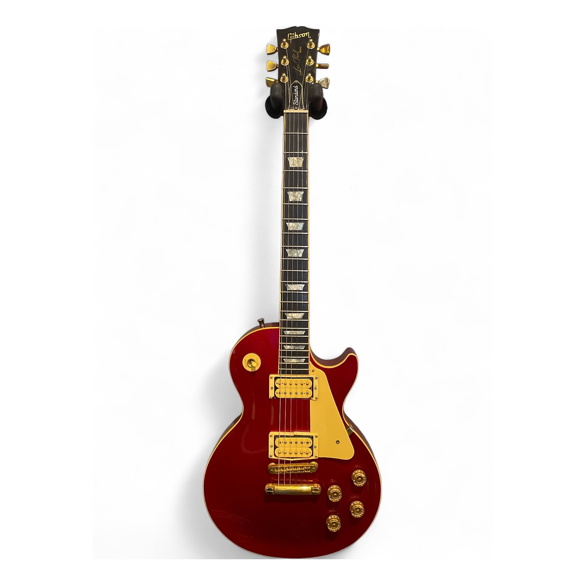 Used 1990 Gibson LES PAUL STANDARD Candy Apple Red Solid Body