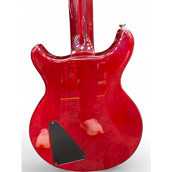 Used Hamer Studio Archtop Cherry Burst Flamed Maple Solid Body Electric Guitar