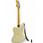 Used Fender Jazzmaster WHITE AND GOLD Solid Body Electric Guitar