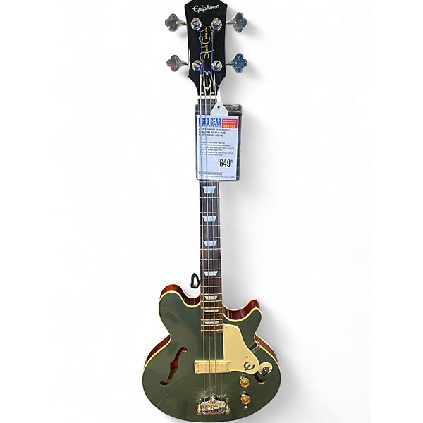 Used Epiphone Jack Casady Signature Pelham Blue Electric Bass Guitar