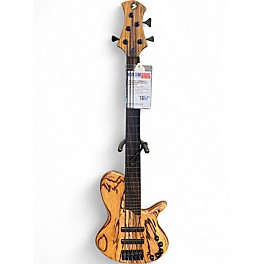 Used Chris Stanbaugh 5 String Natural Electric Bass Guitar