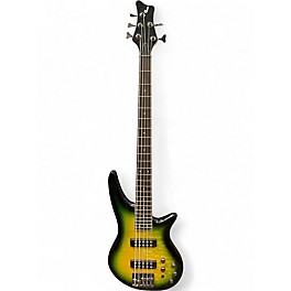 Used Jackson JS3QV Alien Burst Electric Bass Guitar