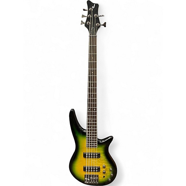 Used Jackson JS3QV Alien Burst Electric Bass Guitar