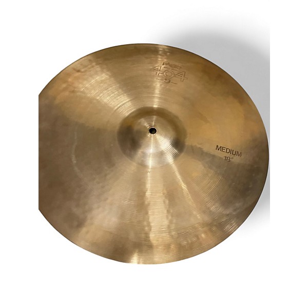 Used Paiste 18in 404 18 medium crash Cymbal