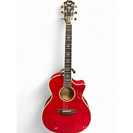 Used 2004 Taylor 614CE LTD ED RED Acoustic Electric Guitar