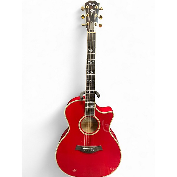 Used 2004 Taylor 614CE LTD ED RED Acoustic Electric Guitar