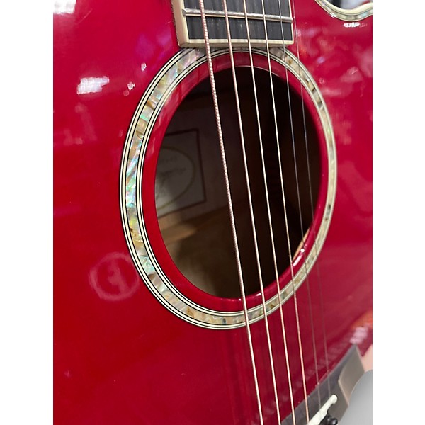 Used 2004 Taylor 614CE LTD ED RED Acoustic Electric Guitar