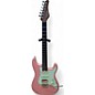 Used 2022 Schecter Guitar Research nick johnston Pink Solid Body Electric Guitar thumbnail
