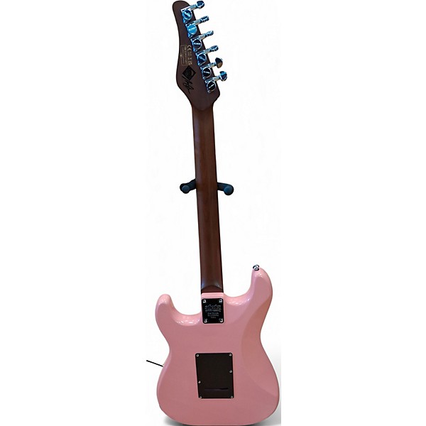 Used 2022 Schecter Guitar Research nick johnston Pink Solid Body Electric Guitar