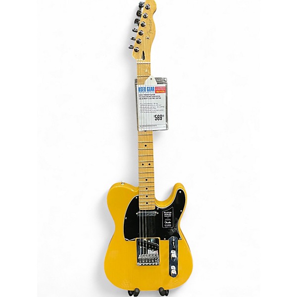 ギター Fender Player Telecaster Butterscotch Fender Player Telecaster - Butterscotch Blonde with Maple