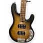Used Sterling by Music Man Ray34 NATURAL BURL SATIN Electric Bass Guitar