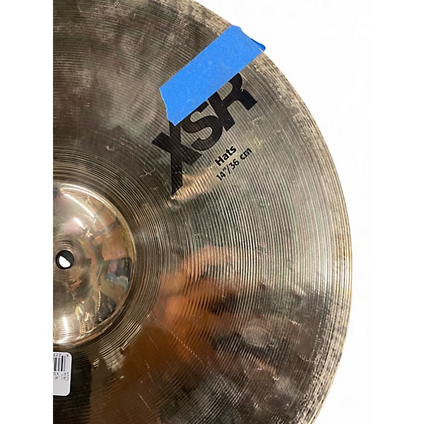 Used SABIAN 14in XSR Hi Hat Cymbal