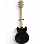 Used D'Angelico Premier Series Brighton Black Flake Solid Body Electric Guitar