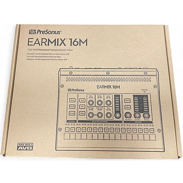 Used PreSonus EarMix 16M Signal Processor