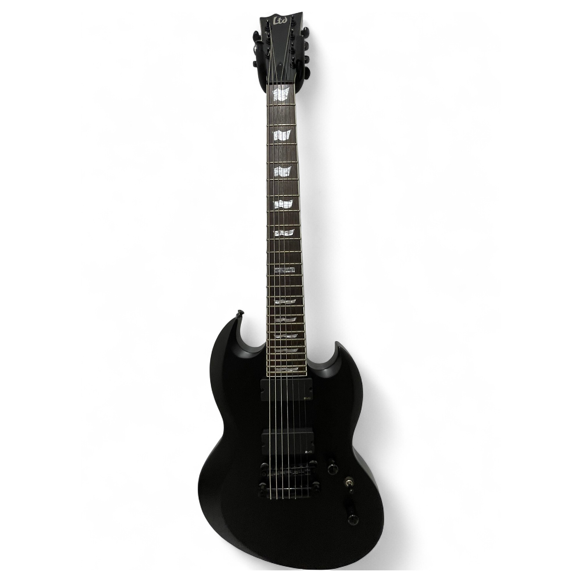 Used ESP Viper 7 Flat Black Acoustic Guitar Flat Black | Guitar Center