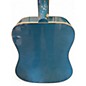Used Gibson Left Handed Hummingbird Standard Big Sky Blue Acoustic Electric Guitar