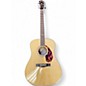 Used Fender Paramount PM-1 Standard Dreadnought Natural Acoustic Electric Guitar thumbnail