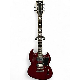 Used ESP LTD Viper 256 Red Solid Body Electric Guitar