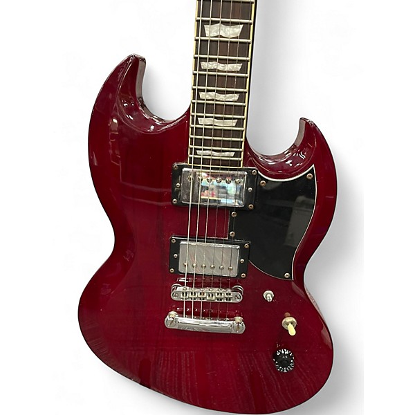 Used ESP LTD Viper 256 Red Solid Body Electric Guitar