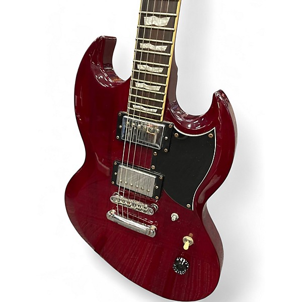 Used ESP LTD Viper 256 Red Solid Body Electric Guitar
