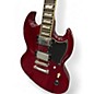 Used ESP LTD Viper 256 Red Solid Body Electric Guitar